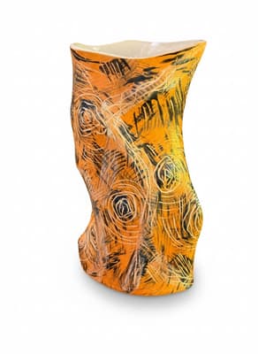 Signed Studio Vase